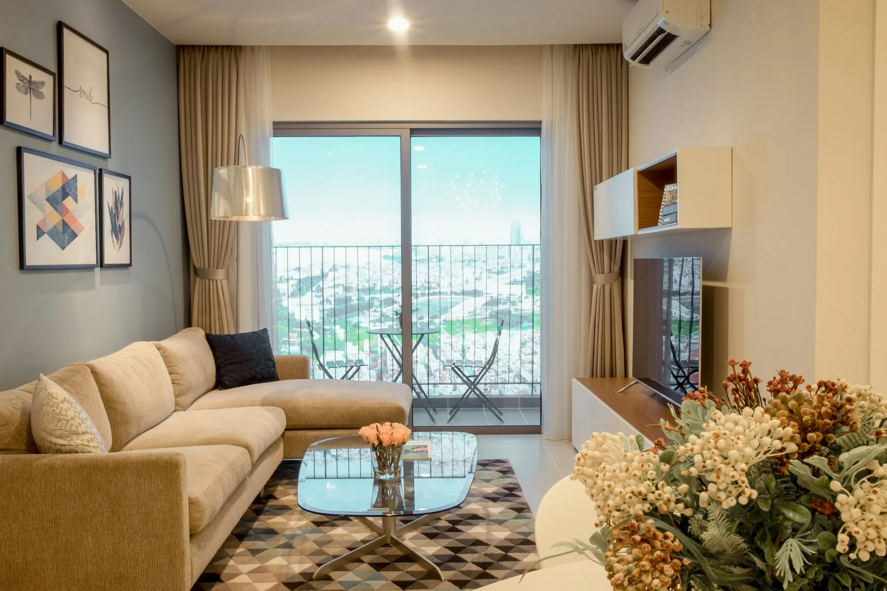 Apartamento con balcón en Gràcia